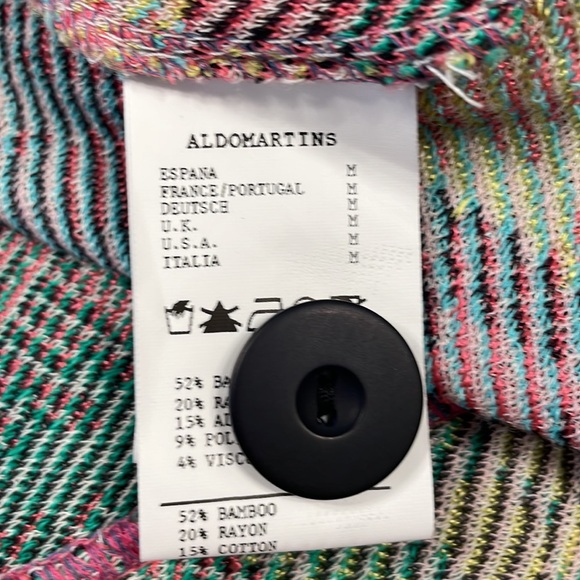 Aldomartins (Anthropologie) bold boho soft floral blazer  *Made in Spain* - Picture 10 of 15